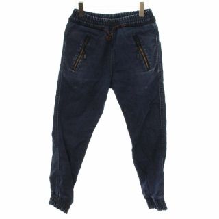 ディーゼル(DIESEL)のディーゼル DIESEL ジョガーパンツ デニム ストレッチ 26 紺 ネイビー(デニム/ジーンズ)