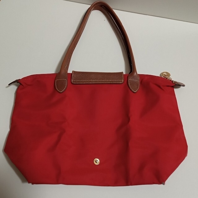 LONGCHAMP(ロンシャン)のLONGCHAMP ロンシャン ル・プリアージュ トートバッグ レッド レディースのバッグ(トートバッグ)の商品写真