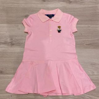 ポロラルフローレン(POLO RALPH LAUREN)のポロラルフローレン　ポロベア　ワンピース　100(ワンピース)