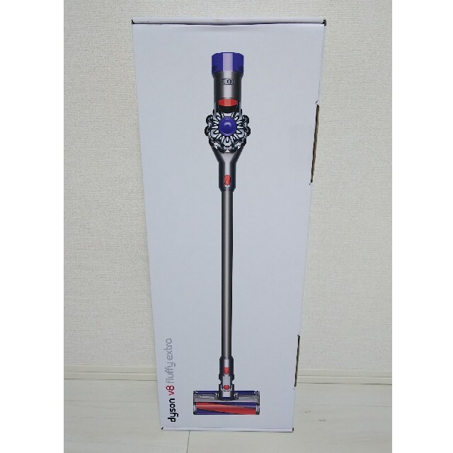 新品・未開封】ダイソン V8 Fluffy Extra SV10 TI - 掃除機