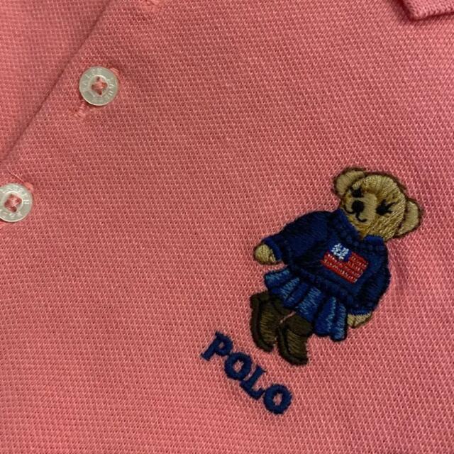 POLO RALPH LAUREN(ポロラルフローレン)のポロラルフローレン　ポロベア　ワンピース　100 キッズ/ベビー/マタニティのキッズ服女の子用(90cm~)(ワンピース)の商品写真