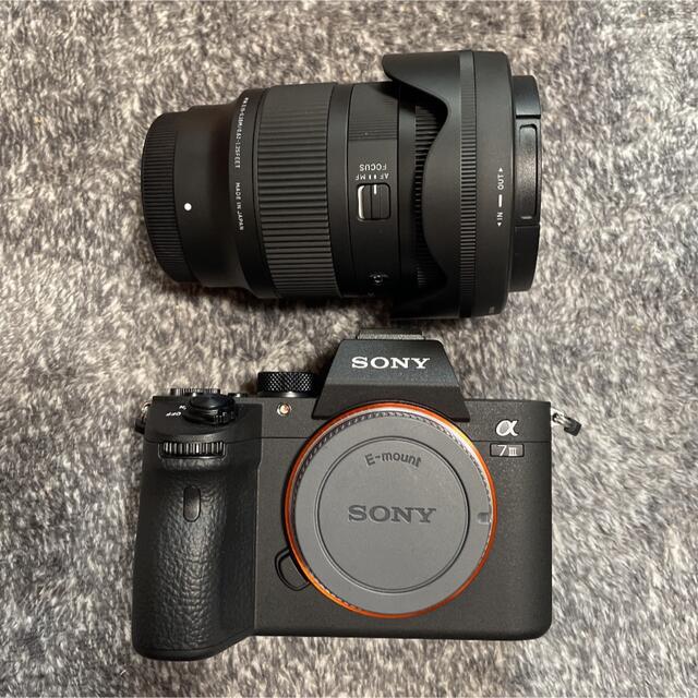 SONYILCE-7M3 a7iii レンズ付きバッテリー(2個) チャージャー