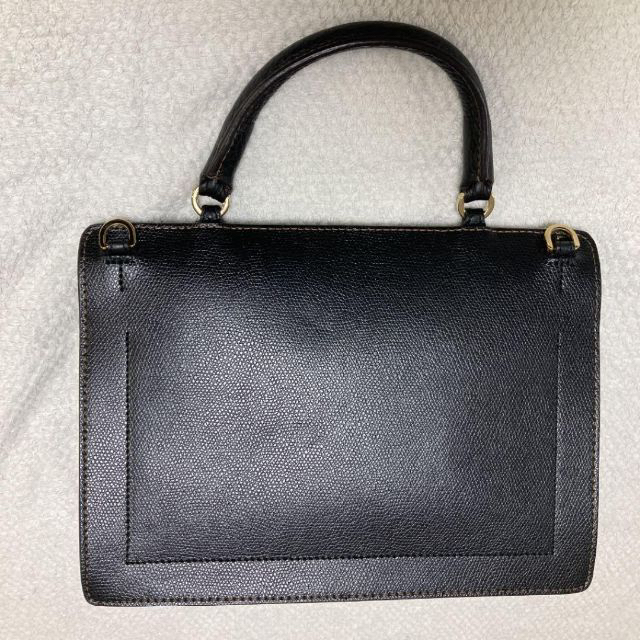 Furla - 【美品】FURLA 2way ライク ショルダーバッグ レザー ブラック