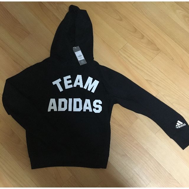 adidas(アディダス)のアディダス パーカー フーディ スウェット TEAM ADIDAS Mサイズ  メンズのトップス(パーカー)の商品写真