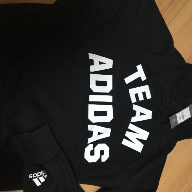 adidas(アディダス)のアディダス パーカー フーディ スウェット TEAM ADIDAS Mサイズ  メンズのトップス(パーカー)の商品写真