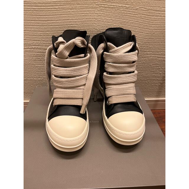 rick owens JUMBO LACE HIGH TOP SNEAKERS | フリマアプリ ラクマ rick owens JUMBO LACE HIGH TOP SNEAKERS | フリマアプリ ラクマ