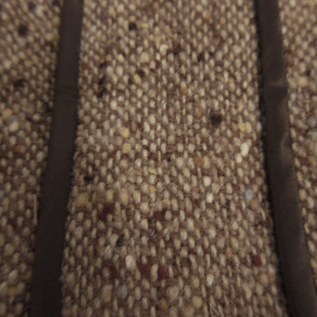 other(アザー)のフォッシィ FOSSI スカート ひざ丈 ツイード ウール混 ブラウン系 茶 4 レディースのスカート(ひざ丈スカート)の商品写真