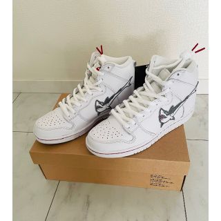 ナイキ(NIKE)のNIKE ナイキ×オスキ- SB ダンク ハイ "グレート ホワイト シャーク"(スニーカー)