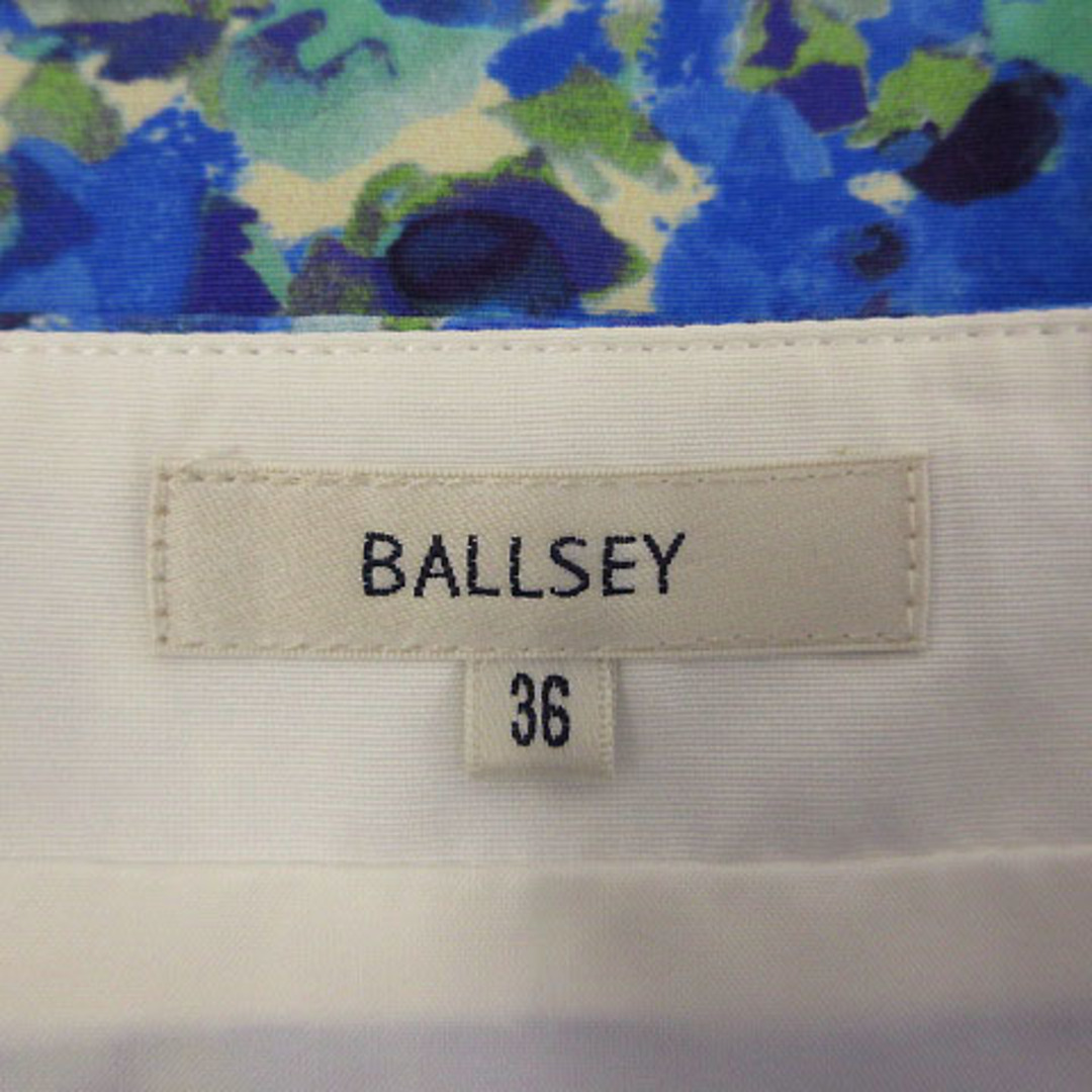 Ballsey(ボールジィ)のボールジー BALLSEY トゥモローランド スカート ミディ丈 花柄 総柄 ブ レディースのスカート(ひざ丈スカート)の商品写真