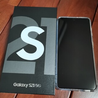 ギャラクシー(Galaxy)のSAMSUNG Galaxy S21 5G SCG09 ファントム ホワイト(スマートフォン本体)