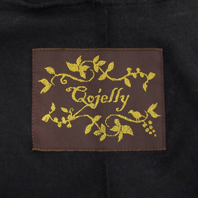 Qojelly(コジェリ)のコジェリ Qojelly ジャケット 長袖 ショールカラー 前開き ウール混 ブ レディースのジャケット/アウター(その他)の商品写真