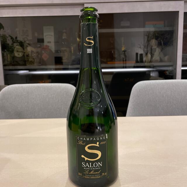 SALON(サロン)の＊サロン　空き瓶　1999＊ 食品/飲料/酒の酒(シャンパン/スパークリングワイン)の商品写真