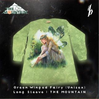 THE MOUNTAIN タイダイ フェアリー  ロングスリーブ T シャツ(Tシャツ/カットソー(七分/長袖))