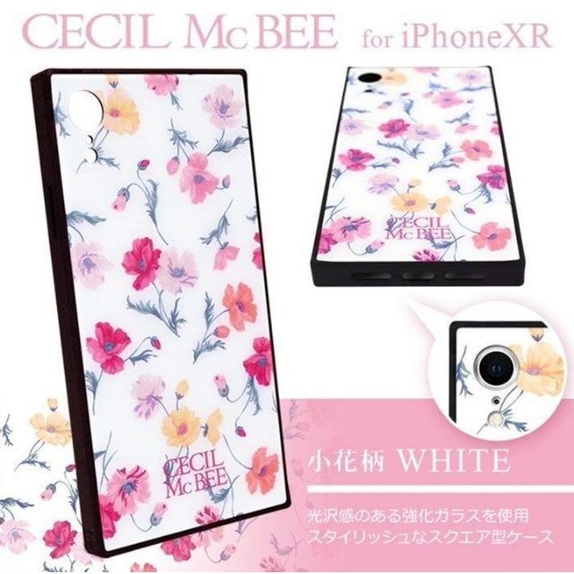 CECIL McBEE(セシルマクビー)の【未使用品】セシルマクビーiphoneXRケース 6.1インチ スマホ/家電/カメラのスマホアクセサリー(iPhoneケース)の商品写真