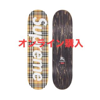 シュプリーム(Supreme)のSupreme Burberry Skateboard (スケートボード)