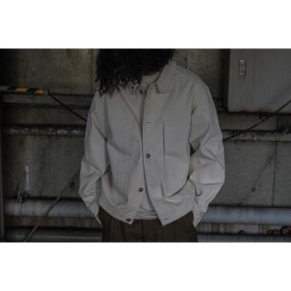 オーラリー(AURALEE)の20SS AURALEE Hard Twist Denim Blouzon(Gジャン/デニムジャケット)