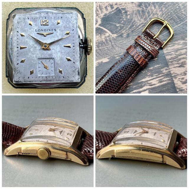 LONGINES - 【動作良好】ロンジン アンティーク 腕時計 1950年代 LONGINES - 【動作良好】ロンジン アンティーク 腕時計 1950年代