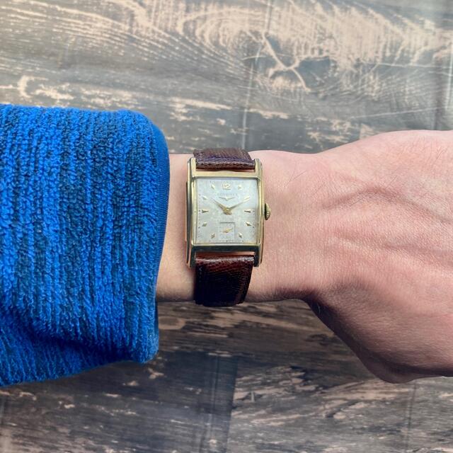 LONGINES - 【動作良好】ロンジン アンティーク 腕時計 1950年代 LONGINES - 【動作良好】ロンジン アンティーク 腕時計 1950年代
