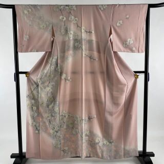 訪問着 逸品 身丈161cm 裄丈65cm 正絹 【中古】(着物)