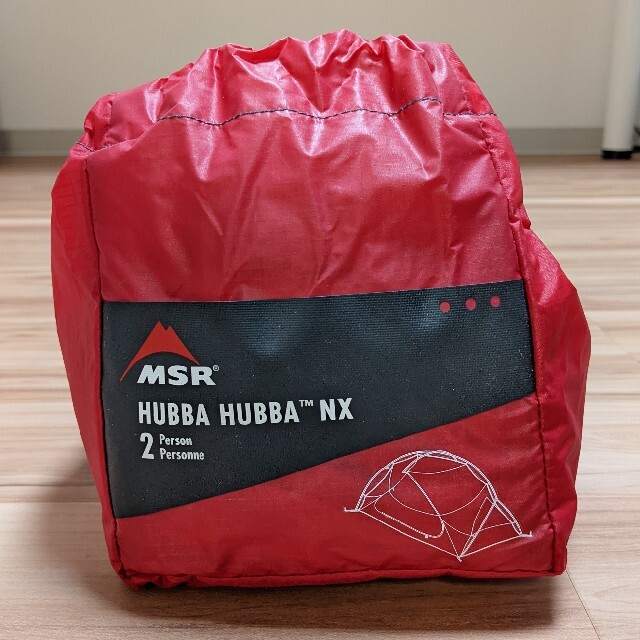 MSR HUBBA HUBBA NX ハバハバ 2人用 テント フットプリント