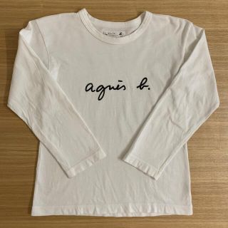 アニエスベー(agnes b.)のアニエスベー  アンファン　ロゴ　ロンT Ｍ　　130 140 長袖　春(Tシャツ/カットソー)