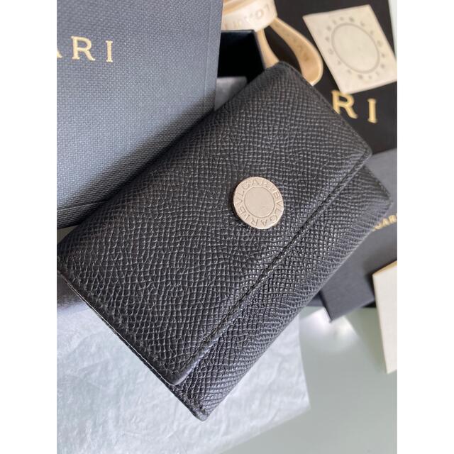 BVLGARI - BVLGARI ブルガリ 6連キーケース シルバー ブランドロゴの
