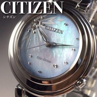 シチズン(CITIZEN)の完全未使用 大人気ディズニー アナ雪 定価5.5万円 シチズン エルサモデル(腕時計)