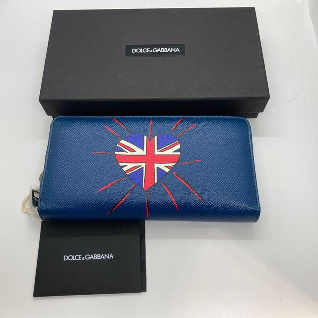 新品‼︎Dolce&Gabbana長財布　ネイビー