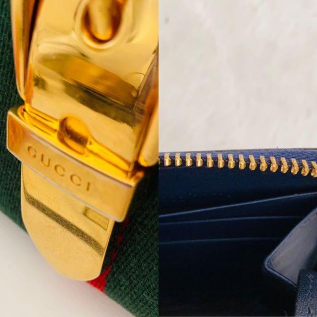 美品】GUCCI 長財布 シルヴィ 箱・保存袋付き シェリーライン 美品】GUCCI 長財布 シルヴィ 箱・保存袋付き シェリーライン