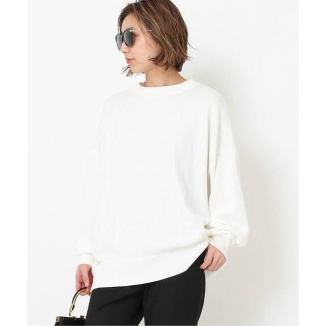 Deuxieme Classe☆新品EVERYDAY I LIKE. ニット 白 レビュー高評価の