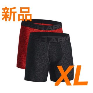 アンダーアーマー(UNDER ARMOUR)の【新品・XLサイズ・2枚入】アンダーアーマー ボクサーパンツ ボクサーブリーフ(ボクサーパンツ)