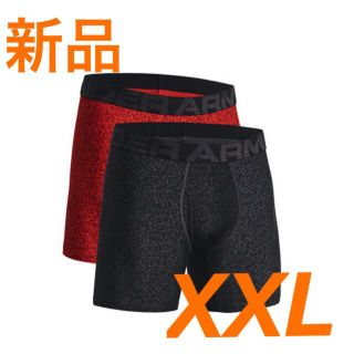 アンダーアーマー(UNDER ARMOUR)の【新品・XXLサイズ・2枚入】アンダーアーマー ボクサーパンツ ボクサーブリーフ(ボクサーパンツ)