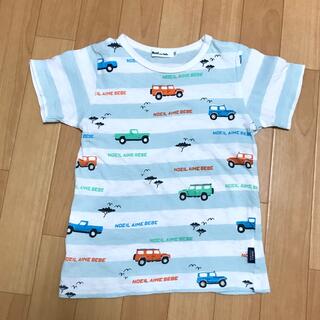 ベベノイユ(BEBE Noeil)のBeBe ベベ　ボーダー　Tシャツ　130(Tシャツ/カットソー)