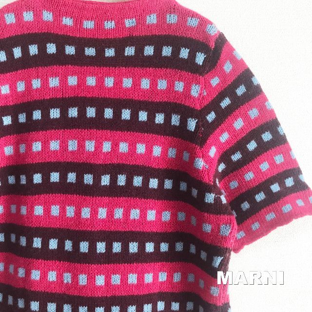 【MARNI】マルニ サマーエディション カシミア混 カーディガン