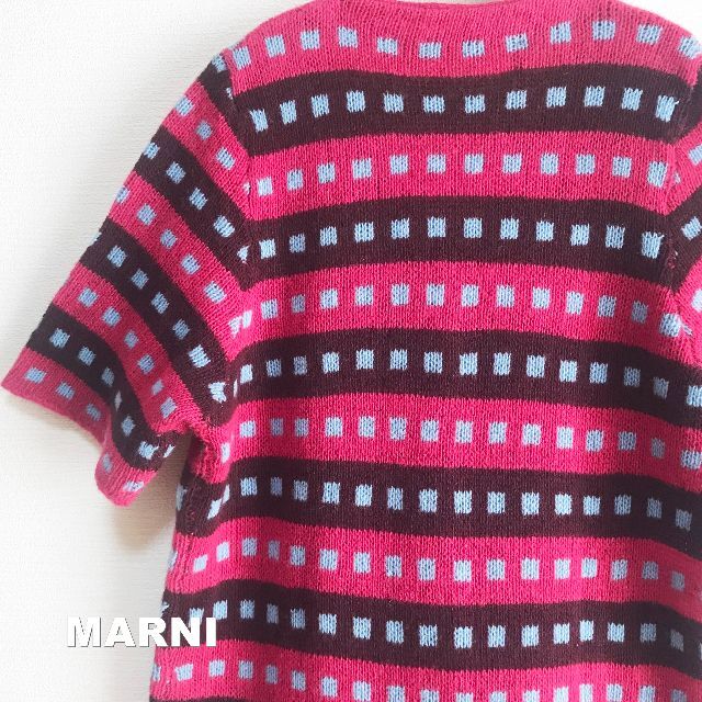 【MARNI】マルニ サマーエディション カシミア混 カーディガン