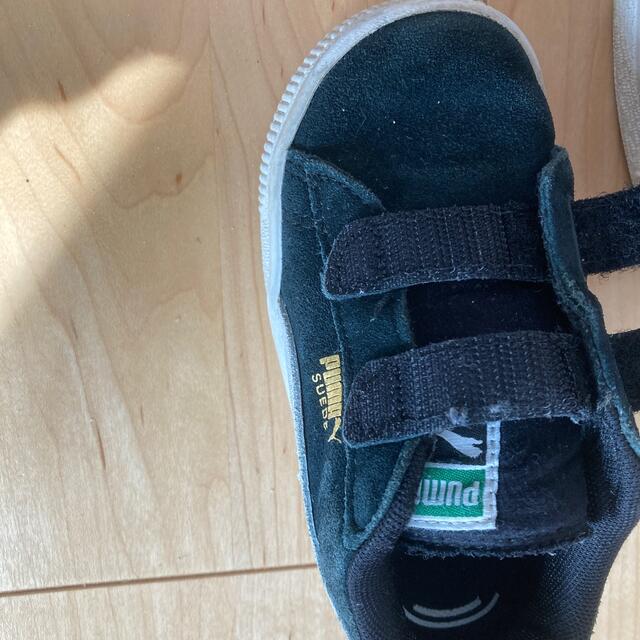 PUMA(プーマ)のPUMA スウェード　キッズ　15㎝　used キッズ/ベビー/マタニティのキッズ靴/シューズ(15cm~)(その他)の商品写真