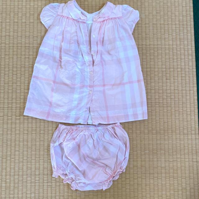 BURBERRY(バーバリー)のBURBERRY CHILDREN ベビーセットアップ💕 キッズ/ベビー/マタニティのベビー服(~85cm)(ロンパース)の商品写真