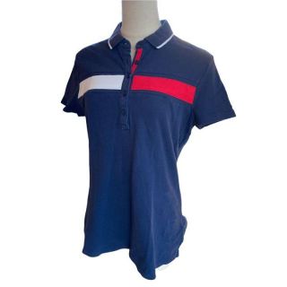 トミーヒルフィガー(TOMMY HILFIGER)のTOMMYHILFIGER トミーヒルフィガー ポロシャツ　古着　中古(ポロシャツ)