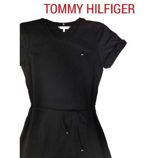 トミーヒルフィガー(TOMMY HILFIGER)の【美品】TOMMY HILFIGER(トミーヒルフィガー)半袖ワンピース(ひざ丈ワンピース)