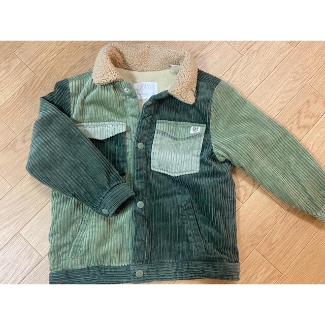 ZARA(ザラ)のZARA キッズボアジャケット キッズ/ベビー/マタニティのキッズ服女の子用(90cm~)(ジャケット/上着)の商品写真