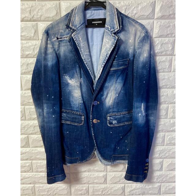 全品送料無料】 DSQUARED2 - サイズ48 極上デニムジャケット 高級