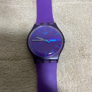 スウォッチ(swatch)のスウォッチ　パープル(腕時計)