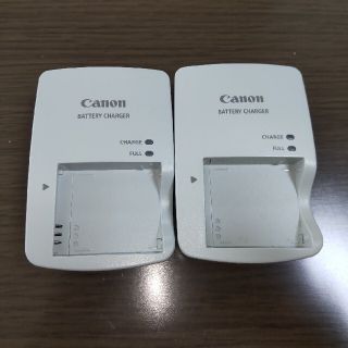 キヤノン(Canon)のCANON CB-2LY　バッテリーチャージャー2個セット(バッテリー/充電器)