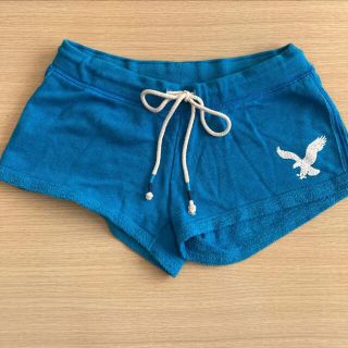 アメリカンイーグル(American Eagle)のアメリカンイーグル　レディース　ショートパンツ　水色　S(ショートパンツ)