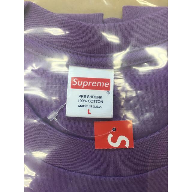 Supreme 21ss Fuck Tee M purple  紫 新品未使用