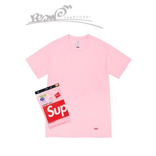 シュプリーム(Supreme)のシュプリームヘインズタグレスTシャツ2枚セット se903r(Tシャツ/カットソー(半袖/袖なし))