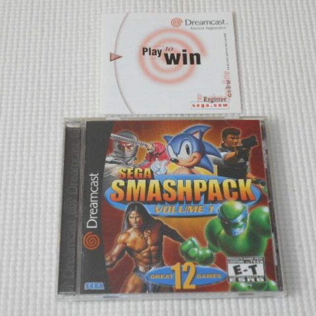 2024年新作 DC☆SEGA - SEGA SMASHPACK 海外版(国内本体動作不可 1 VOLUME その他