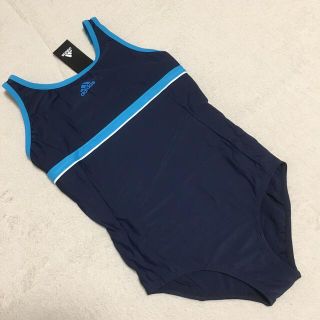 アディダス(adidas)のadidas  新品 ワンピース アディダス 160   スクール水着　ネイビー(水着)