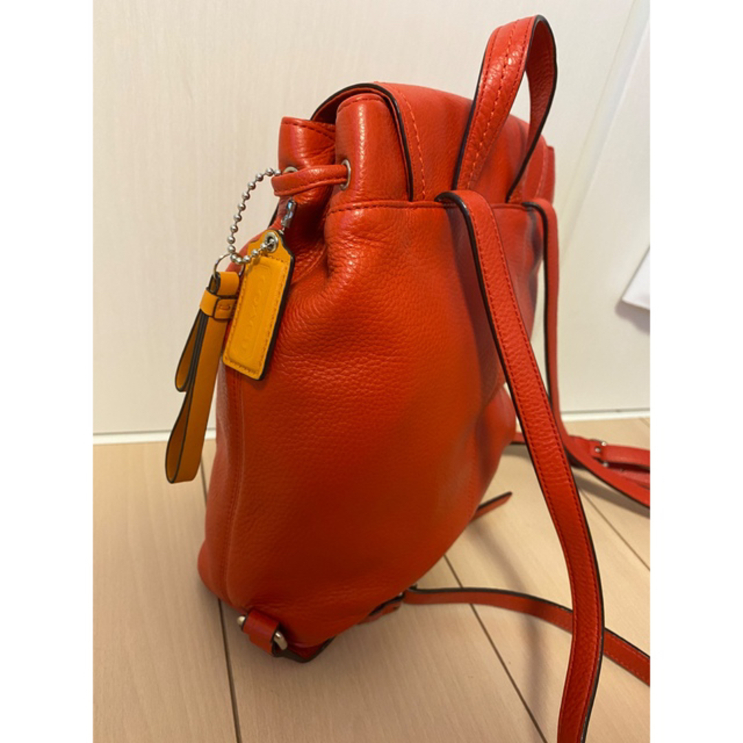 COACH - 【未使用】COACH 本革 リュックの通販 by ゆん's shop|コーチ ...