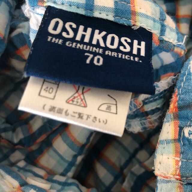 OshKosh(オシュコシュ)のオシュコシュサロペット  キッズ/ベビー/マタニティのベビー服(~85cm)(ロンパース)の商品写真